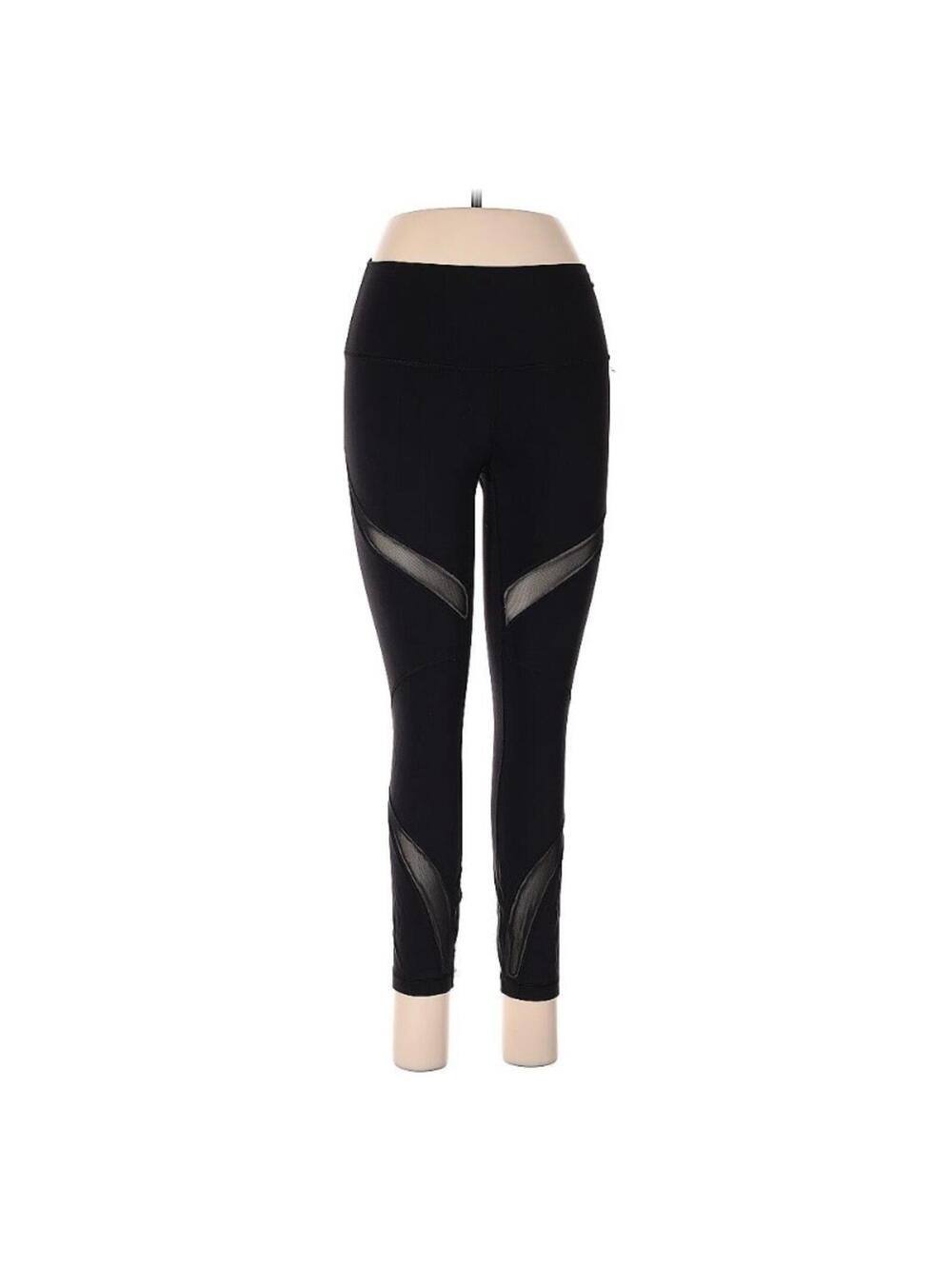 Lululemon Athletica Women's Black High Rise Skinny Leg Cut Size 6